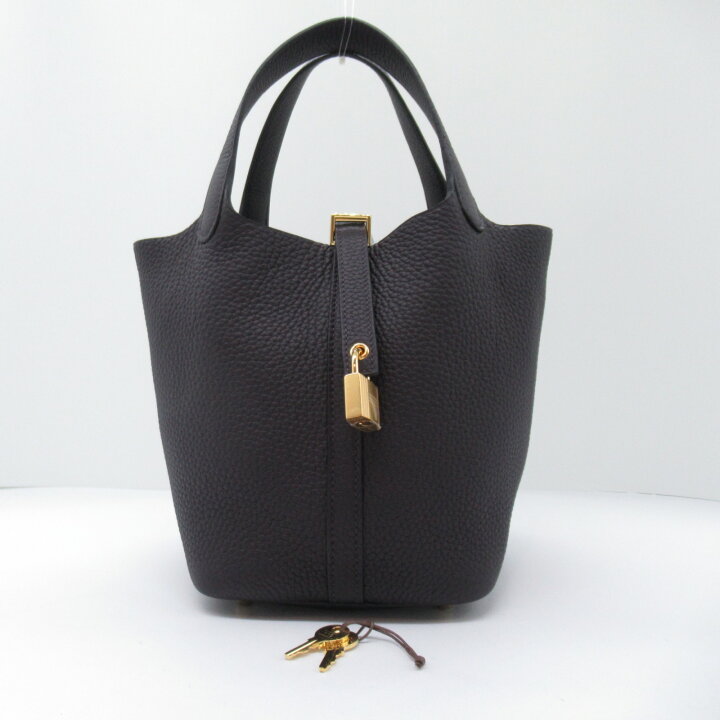 楽天市場】エルメス HERMES ピコタンロックPM プルノワール 