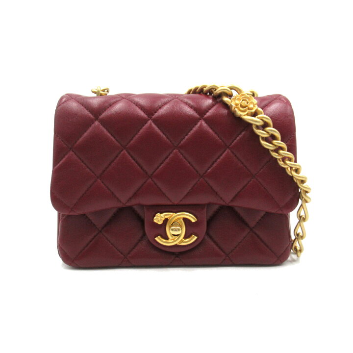 楽天市場】シャネル CHANEL ミニマトラッセ チェーンショルダー 