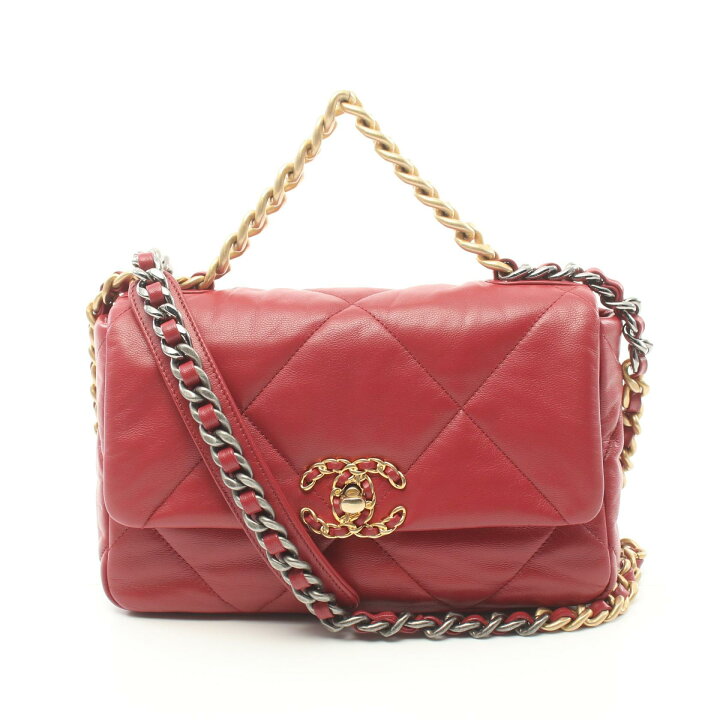 楽天市場】シャネル CHANEL 19 ディズヌフ マトラッセ ショルダー 