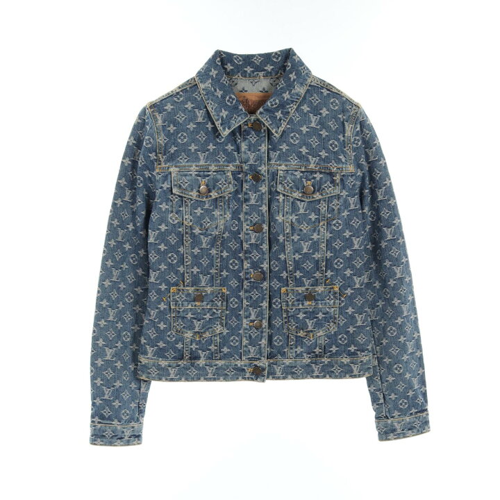 楽天市場】ルイ・ヴィトン LOUIS VUITTON モノグラム デニムジャケット  