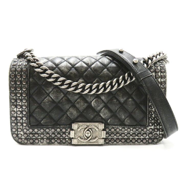 楽天市場】シャネル CHANEL ボーイシャネル チェーンショルダー 
