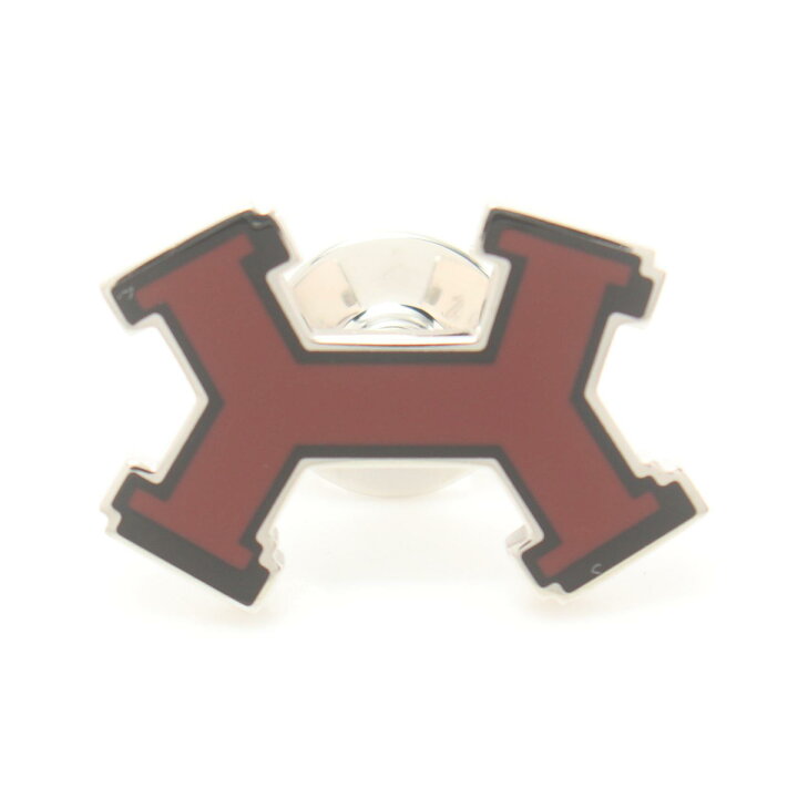楽天市場】エルメス HERMES ストリートH ブローチ アクセサリー 