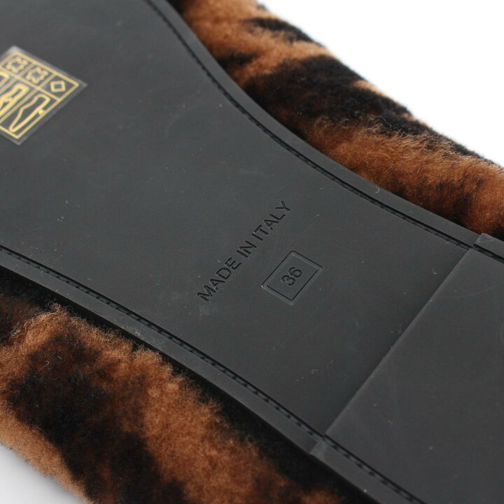 楽天市場】フェンディ FENDI ズッカ ルームシューズ 靴 レザー ボア  