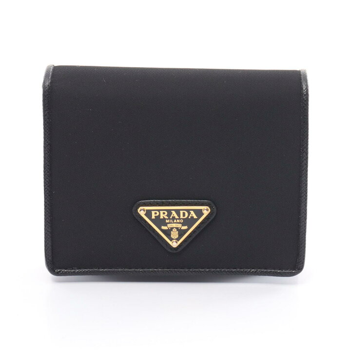 楽天市場】プラダ PRADA PORTAF VERTI PICCOLO 二つ折り財布 財布 