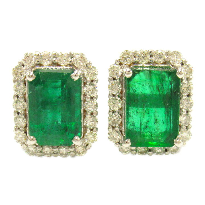 楽天市場】ジュエリー JEWELRY エメラルド ダイヤ ピアス ピアス  