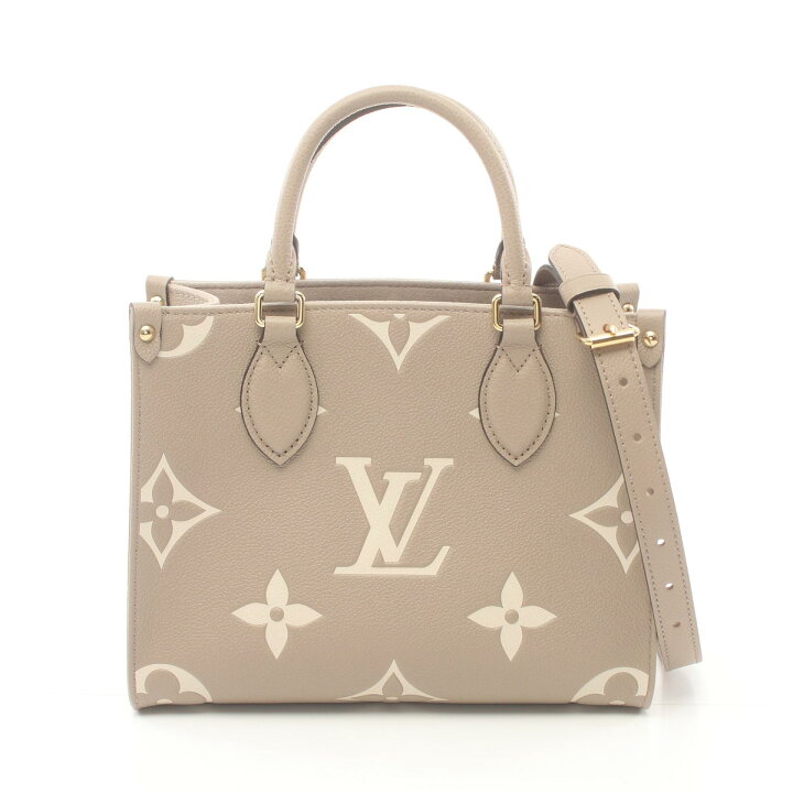 楽天市場】ルイ・ヴィトン LOUIS VUITTON オンザゴーPM ハンドバッグ 