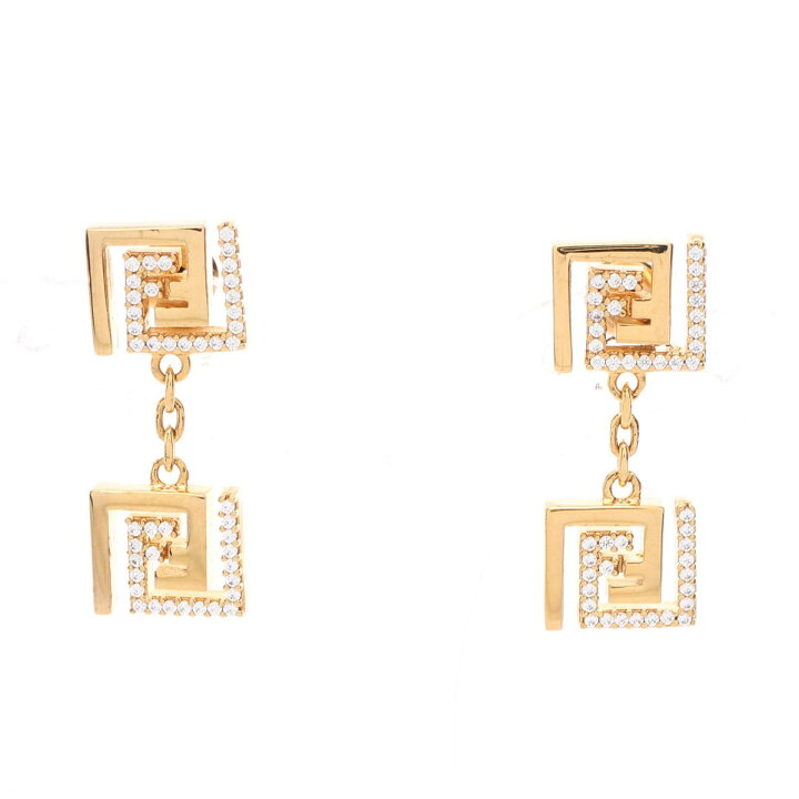 楽天市場】フェンディ FENDI FENDI × VERSACE FENDACE ピアス 