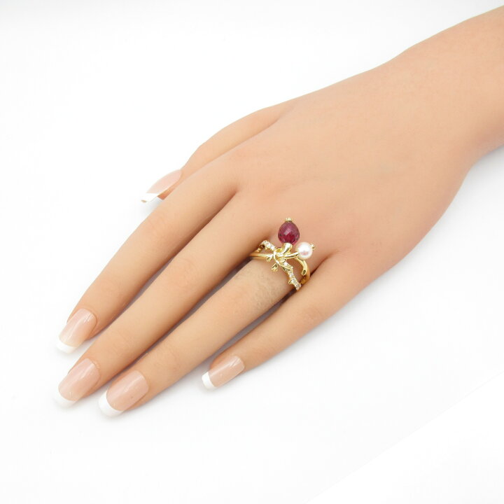 楽天市場】【ポイント5倍】ミキモト MIKIMOTO マルチ リング パール 