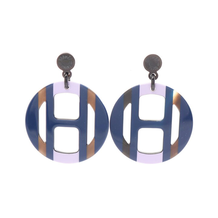 楽天市場】エルメス HERMES Hエキップ ピアス ジュエリー バッファロー 