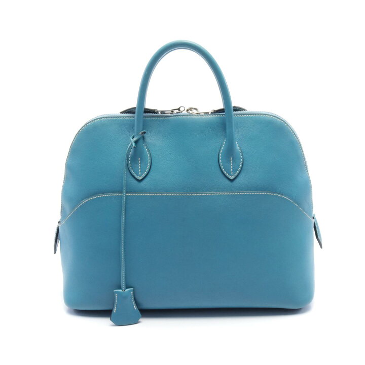 HERMES エルメス ボリード 1923 30 ブルージーン ハンドバッグ 