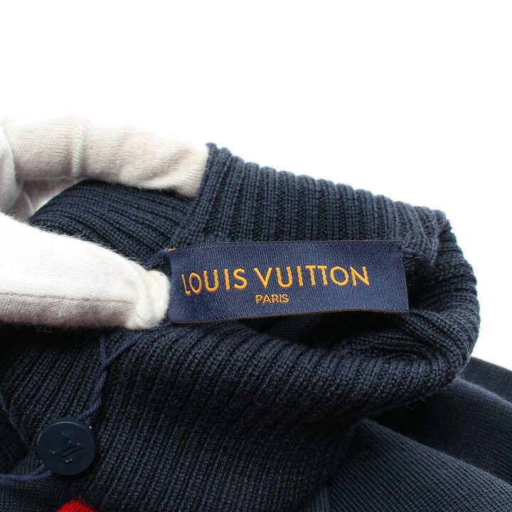 楽天市場】ルイ・ヴィトン LOUIS VUITTON インタルシアハート ニット 