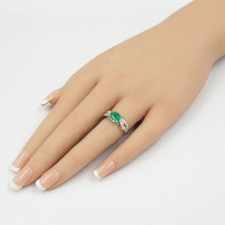 楽天市場】ジュエリー JEWELRY エメラルド ダイヤ リング リング・指輪  