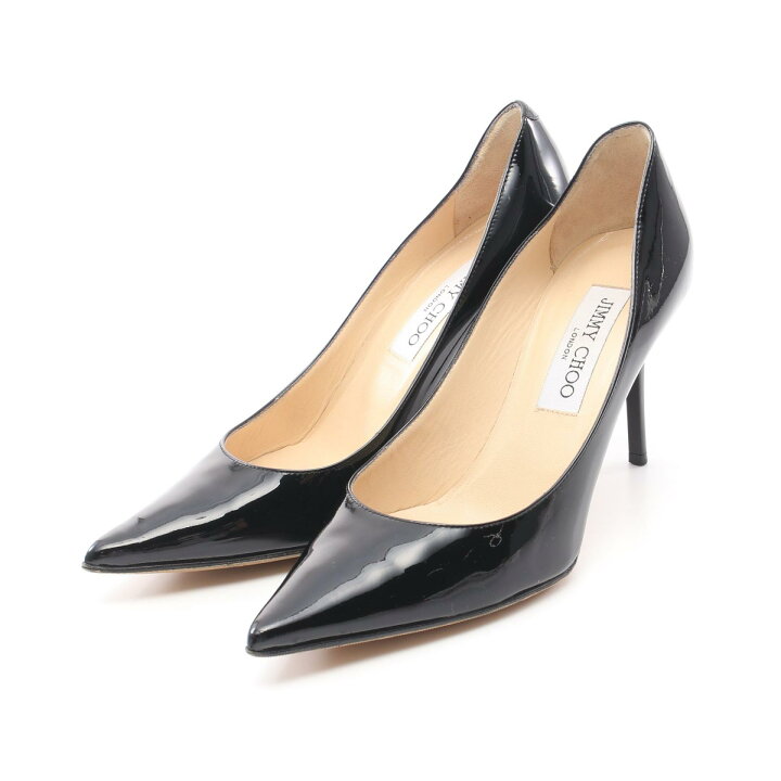 楽天市場】ジミーチュウ JIMMY CHOO AGNES パンプス 靴 パテントレザー 