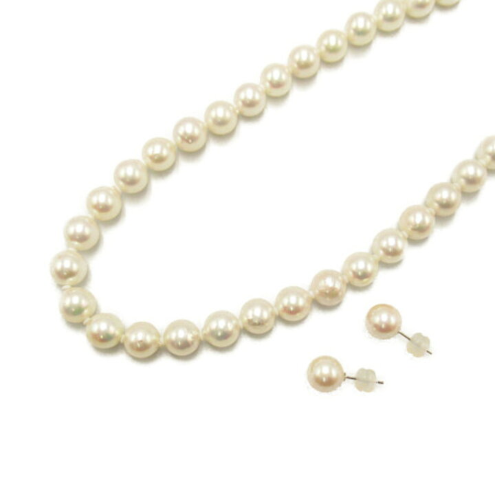 楽天市場】ジュエリー JEWELRY パール ネックレス&ピアス 2点セット 