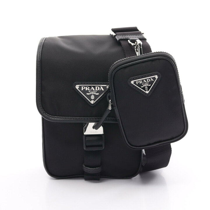 楽天市場】プラダ PRADA TESSUTO+SAFFIANO ショルダーバッグ バッグ 
