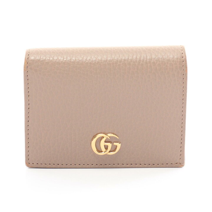 楽天市場】グッチ GUCCI プチマーモント GGマーモント 二つ折り財布 