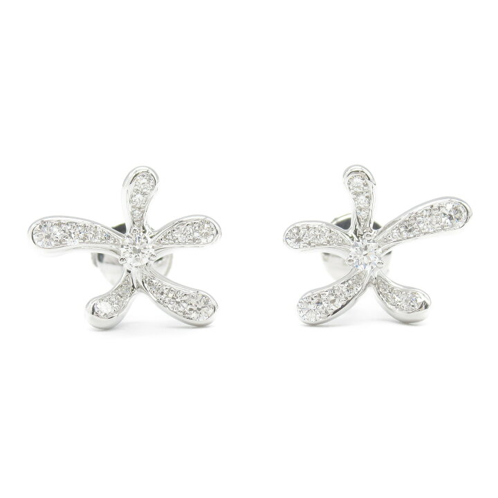 楽天市場】デビアス De Beers ダイヤ ピアス ピアス ジュエリー K18WG  
