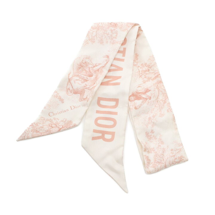 Dior ディオール スカーフ スカーフ ホワイト系 シルク レディース 