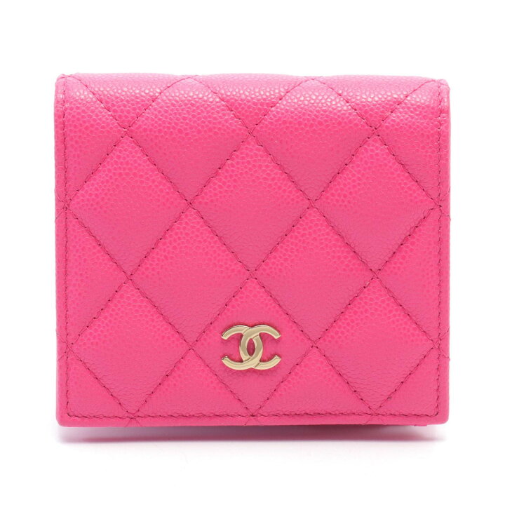 楽天市場】シャネル CHANEL マトラッセ クラシック スモールウォレット  