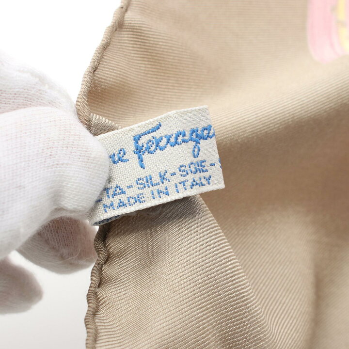 楽天市場】サルヴァトーレフェラガモ Salvatore Ferragamo スカーフ 