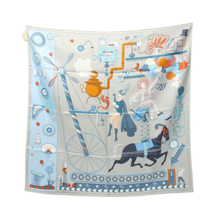 楽天市場】エルメス HERMES カレ90 TEA FOR TWO スカーフ 衣料品 