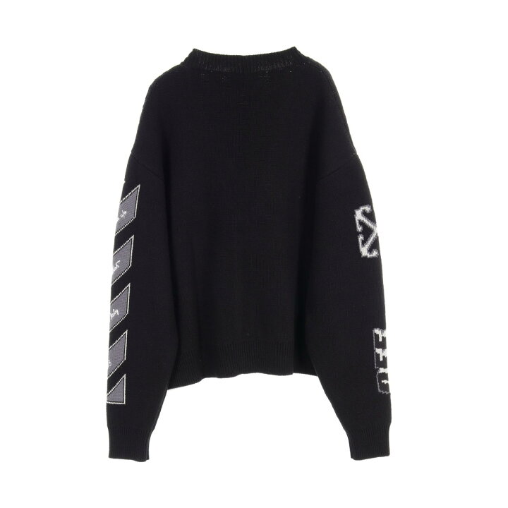 楽天市場】オフホワイト OFF-WHITE Varsity knit cardigan 