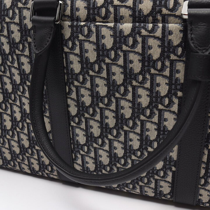 楽天市場】ディオール Dior Lingot 50 オブリーク ジャカード ボストン 