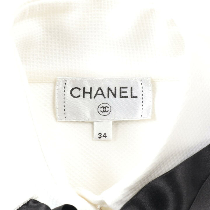 楽天市場】シャネル CHANEL パールボタン ブラウス 衣料品 トップス 