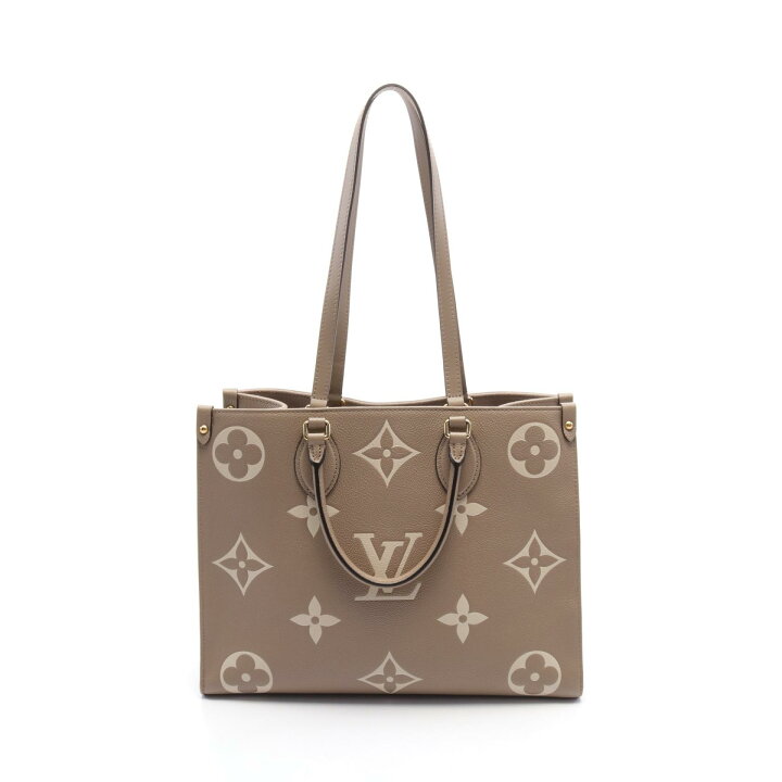 楽天市場】ルイ・ヴィトン LOUIS VUITTON オンザゴーMM バイカラー 