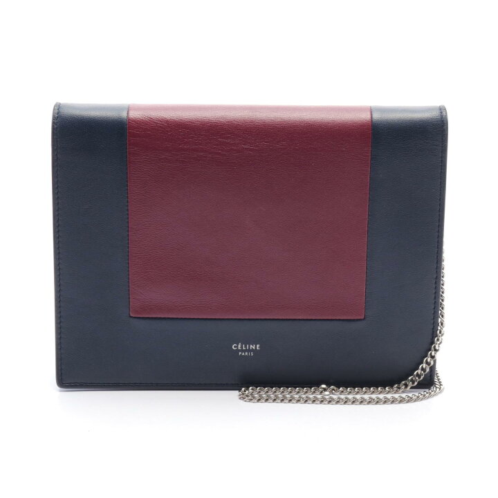楽天市場】セリーヌ CELINE フレーム イブニングクラッチ ショルダー 