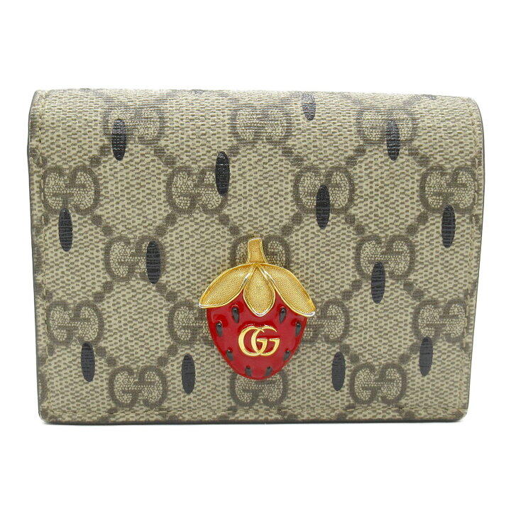 楽天市場】グッチ GUCCI ダブルG 二つ折り財布 二つ折り財布 財布 PVC 