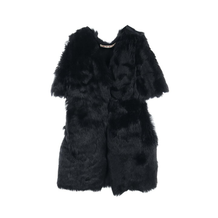 楽天市場】マルニ MARNI 衣料品 アウター ファー レディース ブラック  