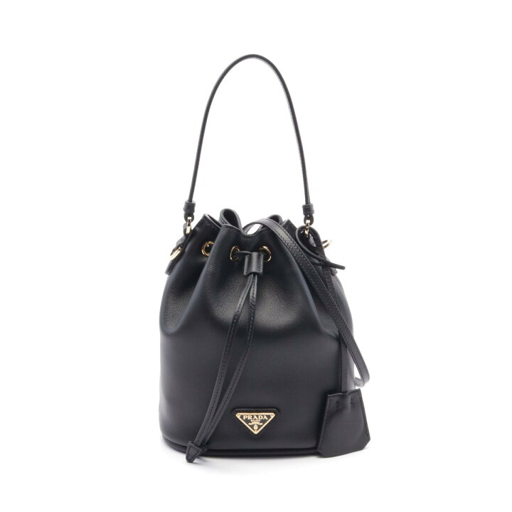 楽天市場】プラダ PRADA SOFT GRAIN SECCHIELLO ハンドバッグ バッグ  
