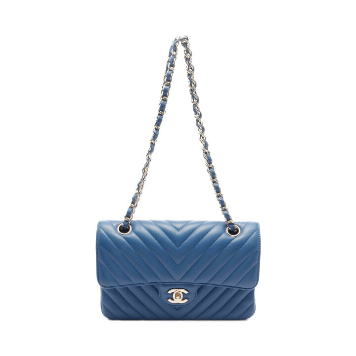 楽天市場】シャネル CHANEL シェブロン Vステッチ Wフラップ  