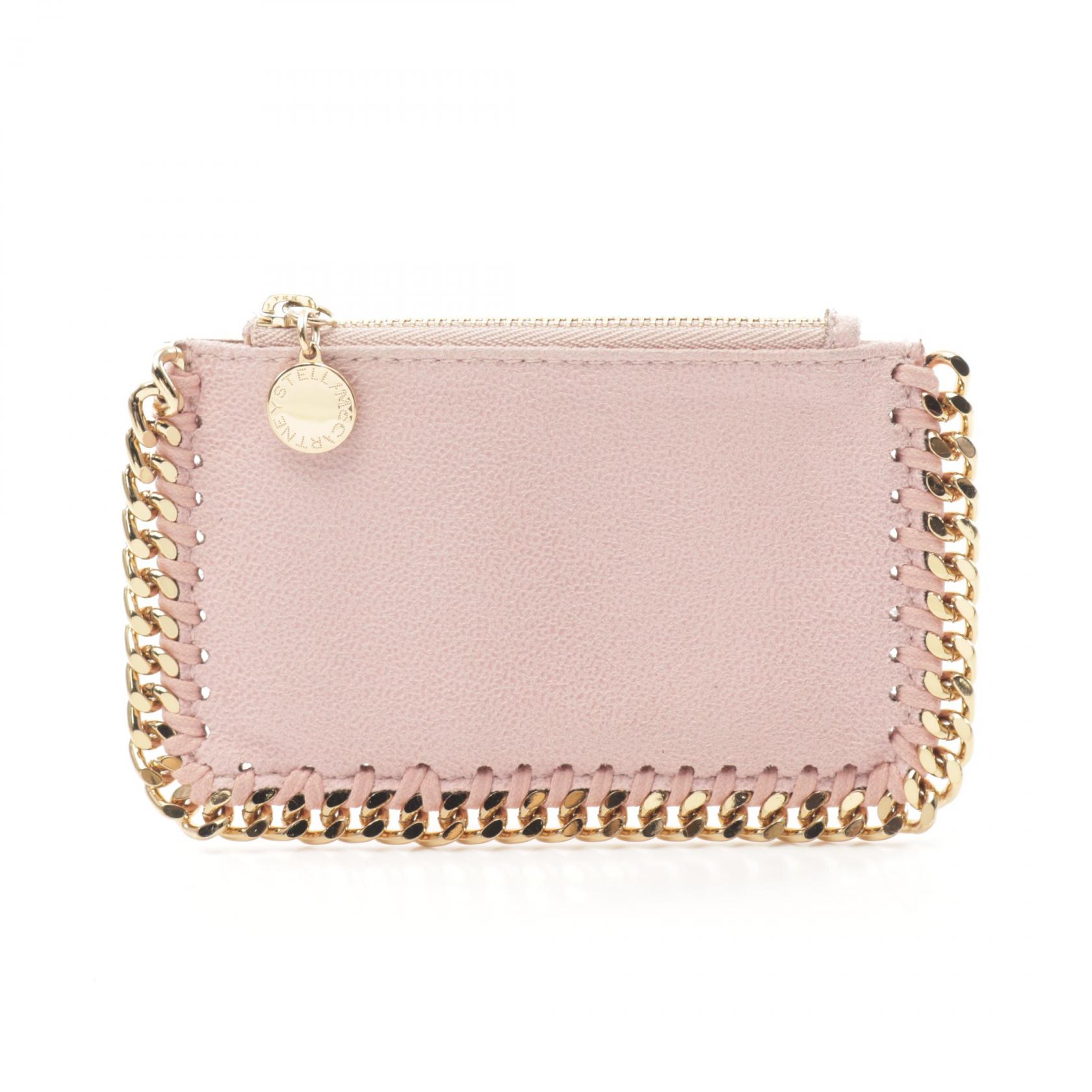 【20%OFFクーポン×P5倍】ステラマッカートニー Stella McCartney ファラベラ コインケース 財布 フェイクレザー レディース ピンク系 422364 【中古】