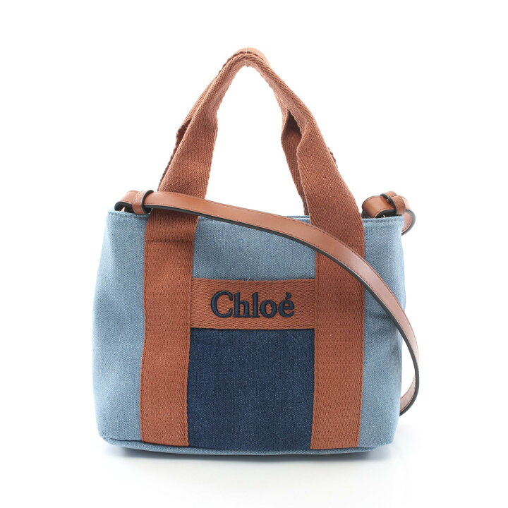 楽天市場】クロエ Chloe ショルダーバッグ バッグ デニム キャンバス 
