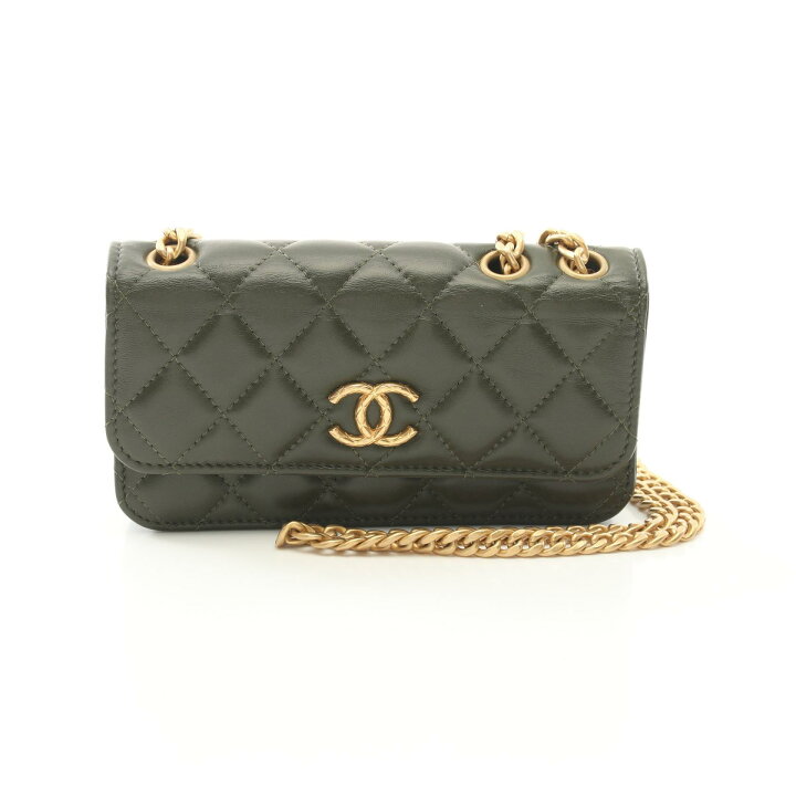 楽天市場】シャネル CHANEL マトラッセ フォン ポーチ ショルダー 
