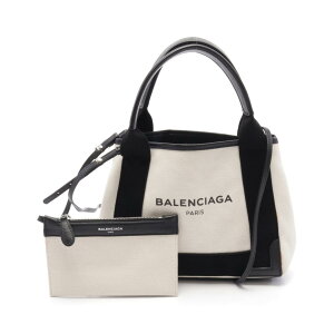 バレンシアガ(BALENCIAGA) 中古 ネイビーカバ トートバッグ | 通販 