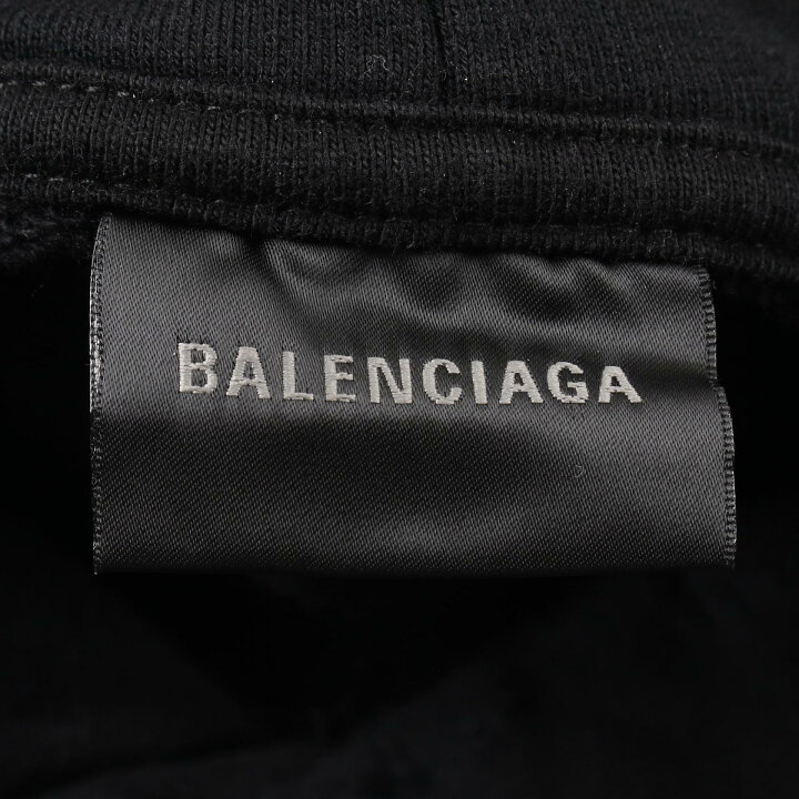 楽天市場】バレンシアガ BALENCIAGA HAND-DRAWN BB ICON HOODIE  