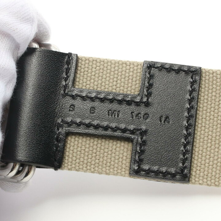 エルメス HERMES H081697CKAAS BELT Lucky 15 reversible belt  