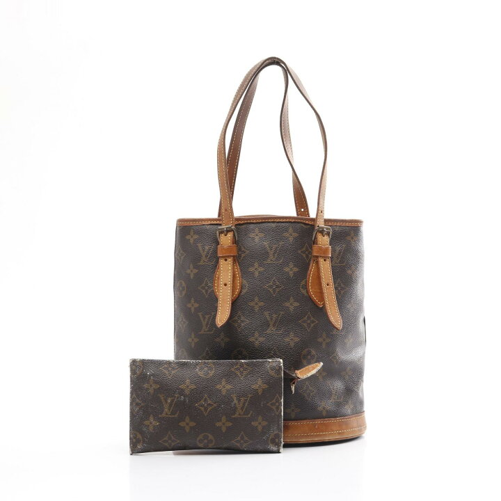 楽天市場】ルイ・ヴィトン LOUIS VUITTON バケットPM ハンドバッグ  