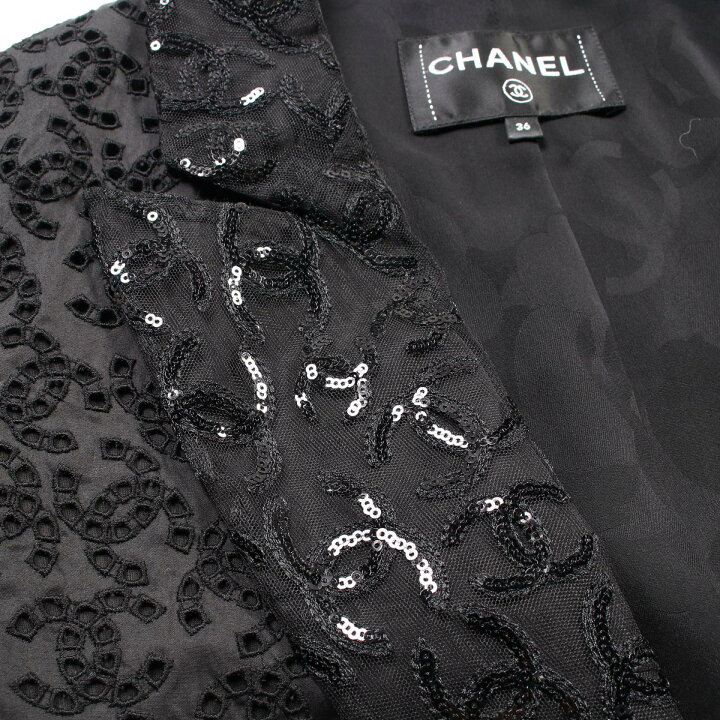 楽天市場】シャネル CHANEL ココマーク アイレット 衣料品 アウター  