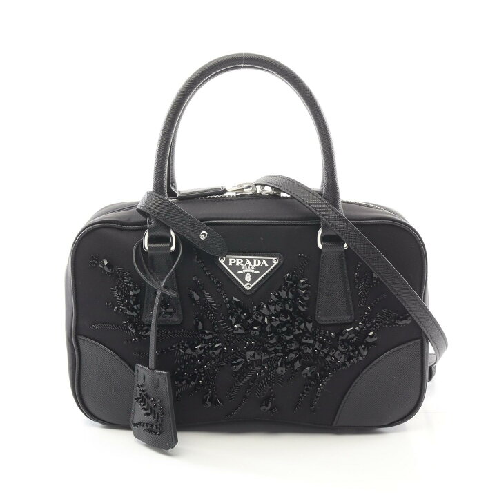 楽天市場】プラダ PRADA TESSUTO+SAFFIANO ハンドバッグ バッグ  