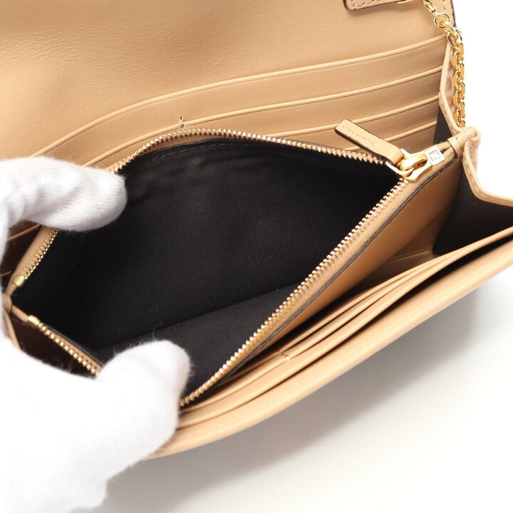 楽天市場】フェンディ FENDI チェーンウォレット 二つ折り長財布 財布  