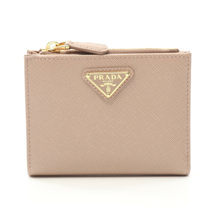 楽天市場】プラダ PRADA SAFFIANO TRIANG 二つ折り財布 財布  
