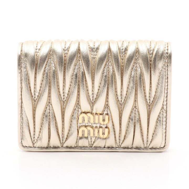 楽天市場】【1千円OFFクーポン対象】ミュウ ミュウ Miu Miu MATELASSE  