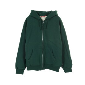 シュプリーム Supreme Thermal Zip Up Sweat Shirt パーカー 衣料品 トップス コットン メンズ グリーン系 【中古】
