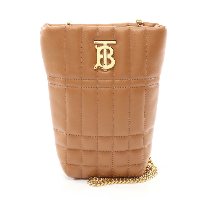 楽天市場】バーバリー BURBERRY ローラ キルティング バケットバッグ 