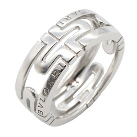 ブルガリ BVLGARI パレンテシリング リング・指輪 ジュエリー K18WG（ホワイトゴールド） レディース シルバー系 【中古】