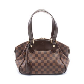 ≪全品5％OFFクーポン＆まとめ買い10%OFF≫ルイ・ヴィトン LOUIS VUITTON ヴェローナPM ショルダーバッグ バッグ PVCコーティングキャンバス レザー ダミエ レディース ブラウン系 N41117 【中古】